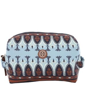 New Tory Burch Virginia Printed Large Cosmetic Case, Lola Montez, Makeup Bag